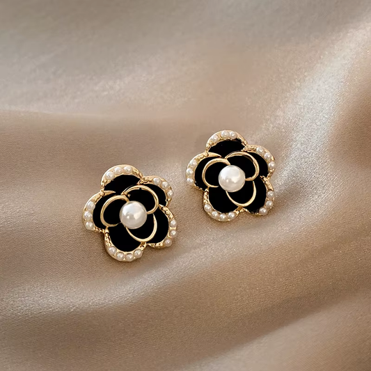 Korean Design 70-  18K Gold Plated Hypoallergenic Stud Earrings.
